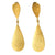 MW Tear Drop Gold earrings B168