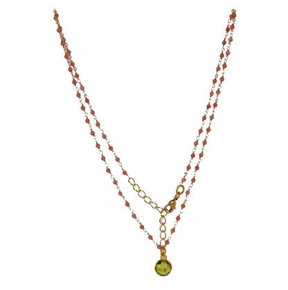 MW Gold Assorted Gemstones Gold necklaces A1.18