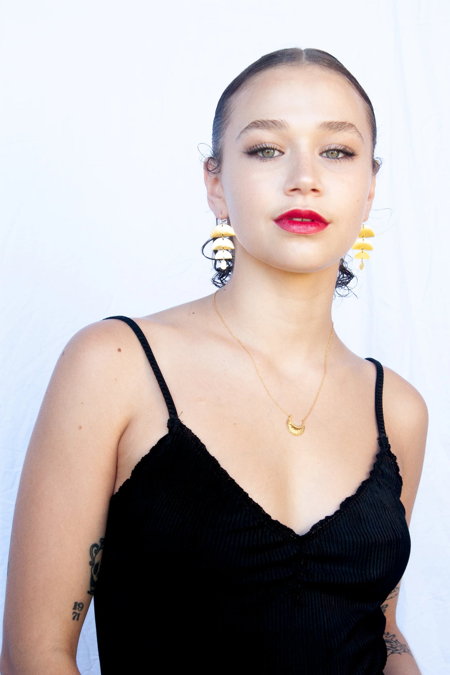 MW Gold Earrings B177B