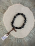 Lotus Blossom Creations - Black Elastic Beaded Bracelet