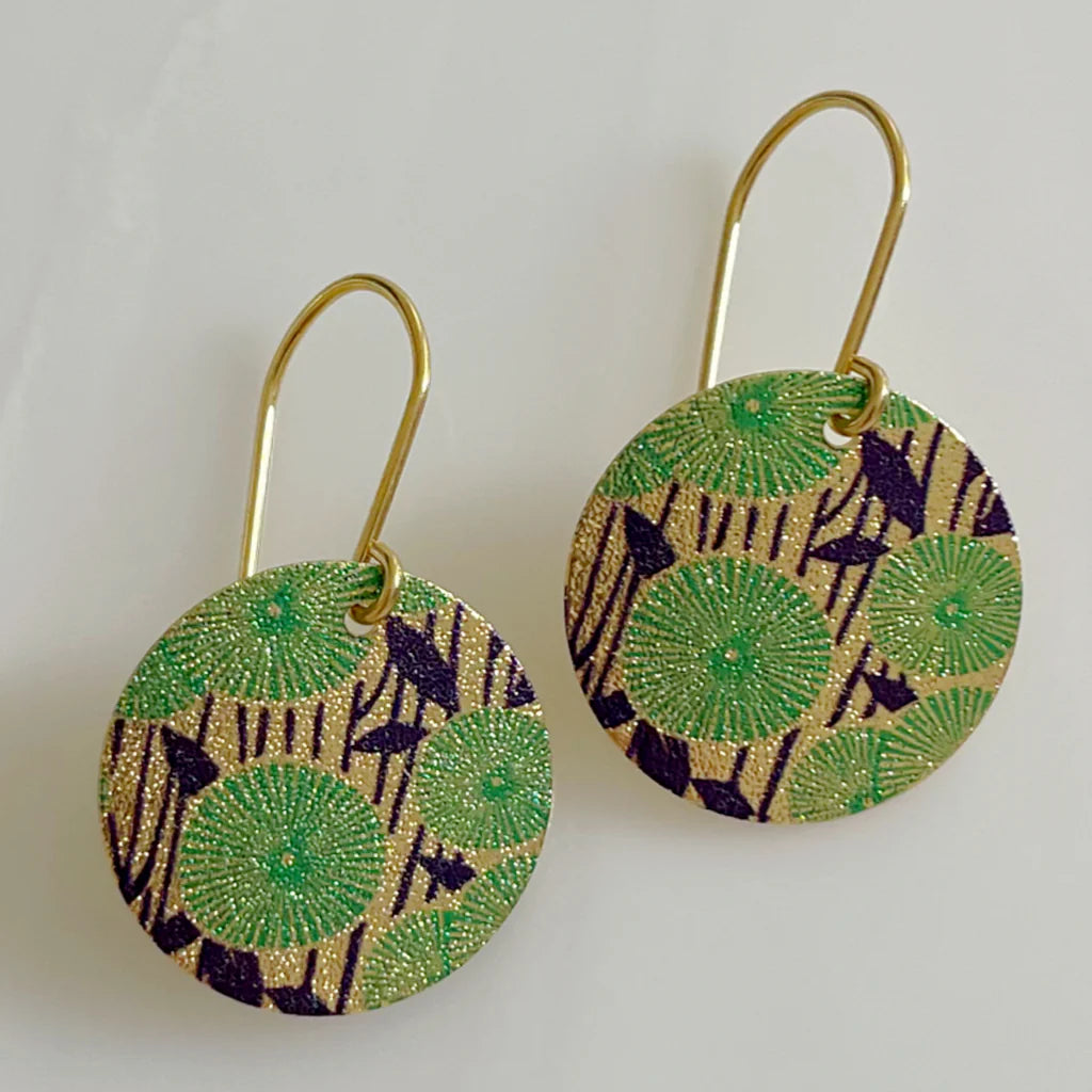 Spotted Giraffe Patterned Discs