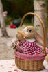 STRAWBERRY COTTAGE RABBIT KISSING CARROT