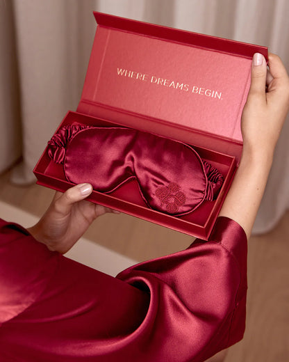Sleep Eye mask - Ruby