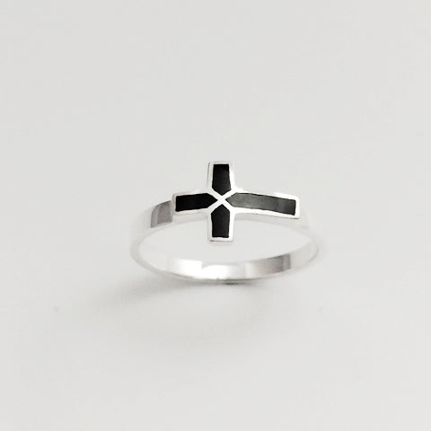 Gammies Cross Ring - Black