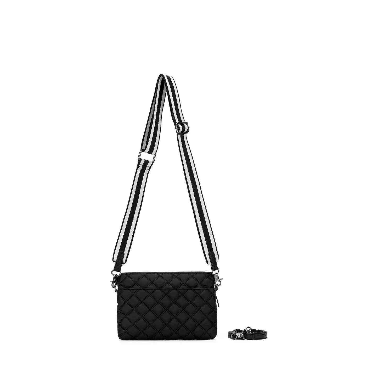 Tribeca Quilted Kiara Crossbody/Clutch (Various)