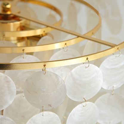 Capiz Shell floor lamp