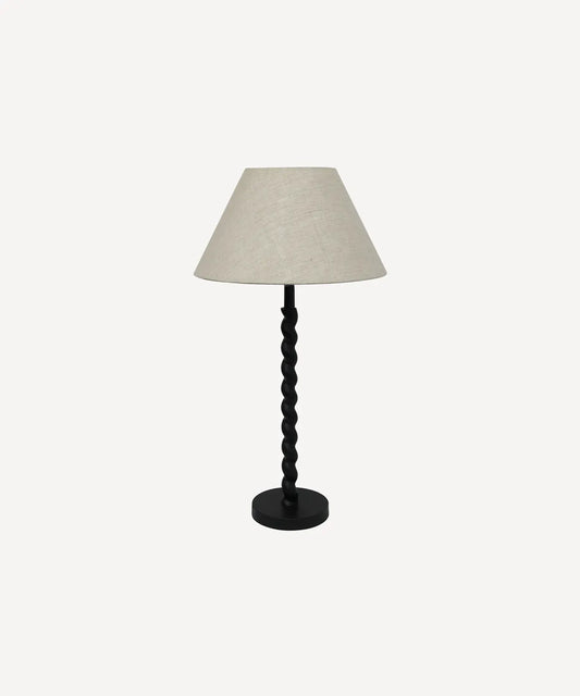 Twist Table Lamp Base - Short