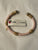 GB Sari Raffia Bracelet Acetate Gold