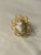 Luxe Gold ring 1 stone pearl