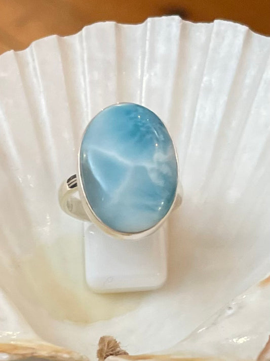 Larimar Ring Adjustable (small)