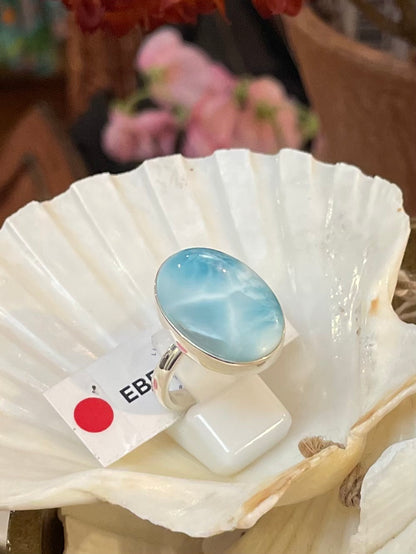 Larimar Ring Adjustable (small)