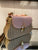 RYE Pink Raffia Handbag