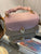 RYE Pink Raffia Handbag