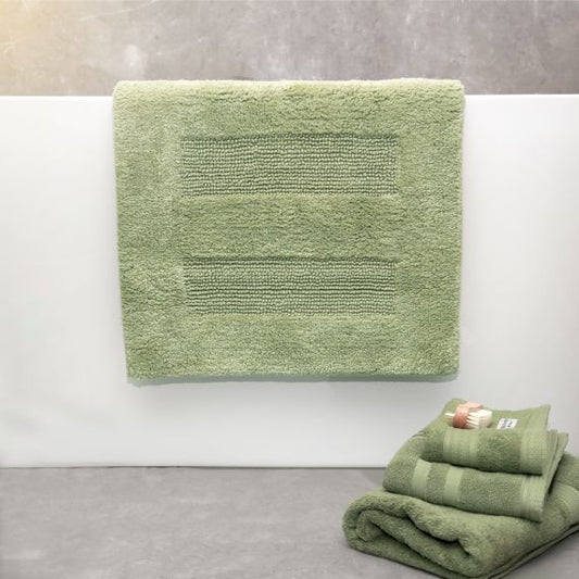 Retreat Cotton Reversible Bath Mat 50 x 80cms - Various