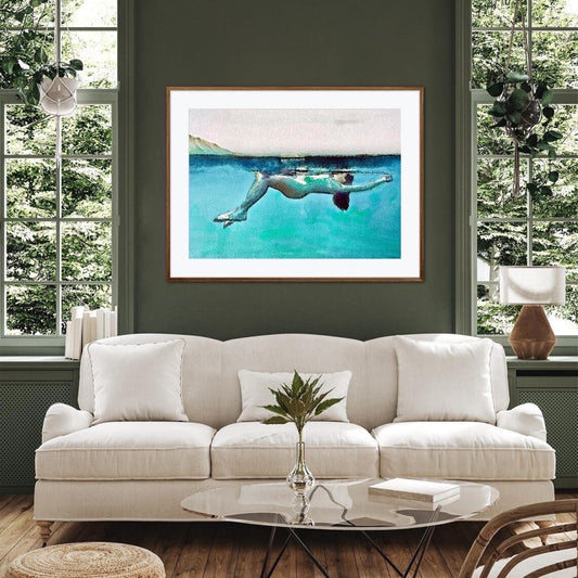 Lake Art Print
