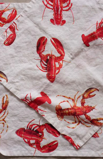 Como Lobster Tablecloth
