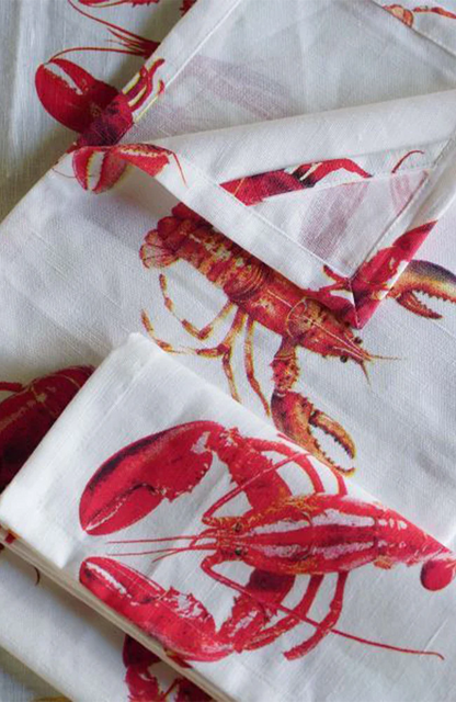 Como Lobster Napkins