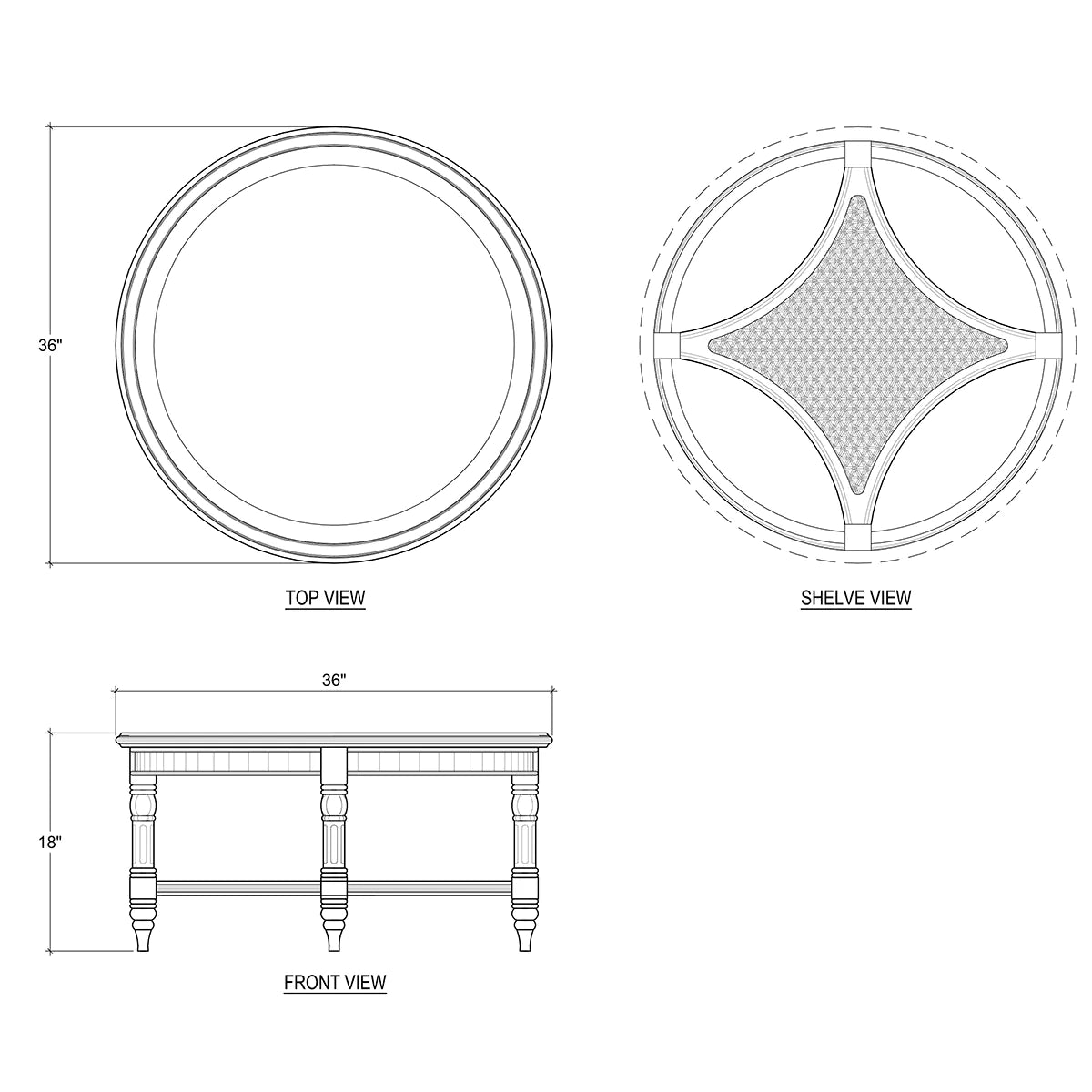 Montego Coffee Table Small