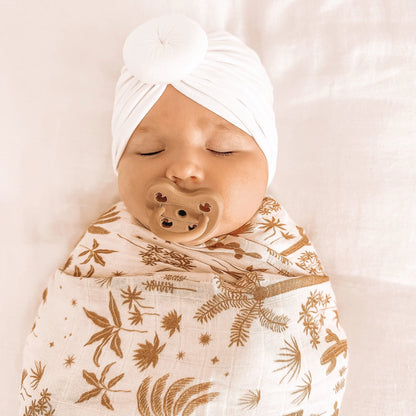 Desert Palms Organic Muslin Wrap Swaddle
