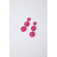 Melody Earrings Hot Pink