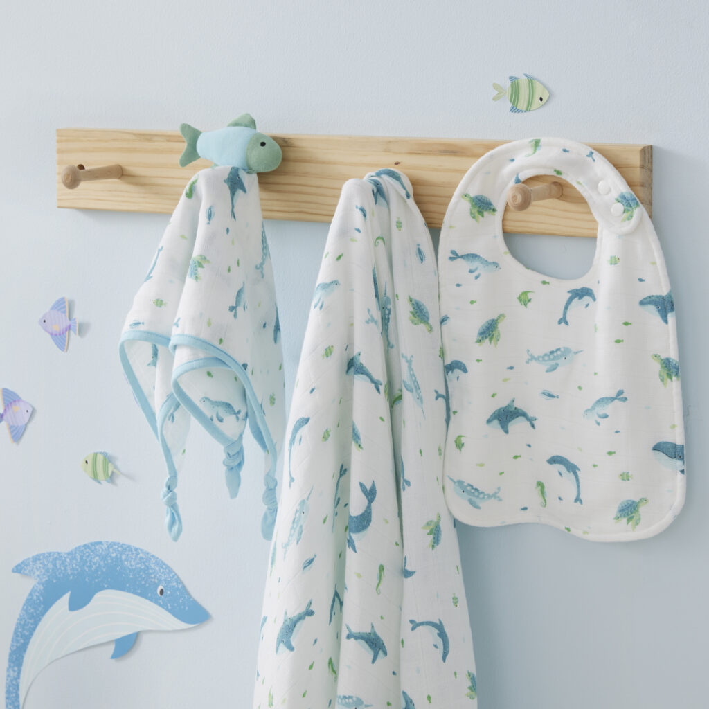 Ocean Buddies Muslin Wrap