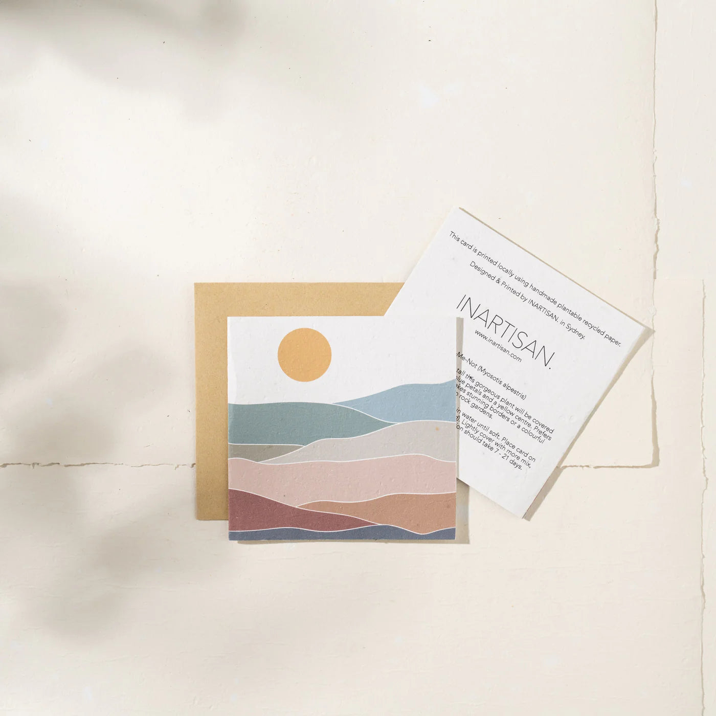 Plantable Card by Inartisan - Mountain Range