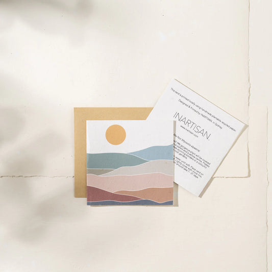 Plantable Card by Inartisan - Mountain Range