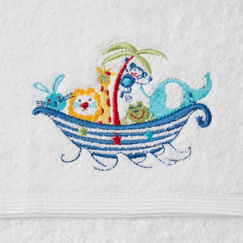 Fun Ark Bath Towel & Face Washer in Organza Bag