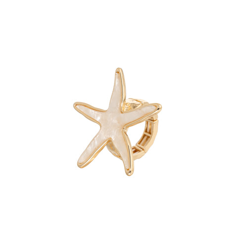 ARIEL Ring in White or Apricot