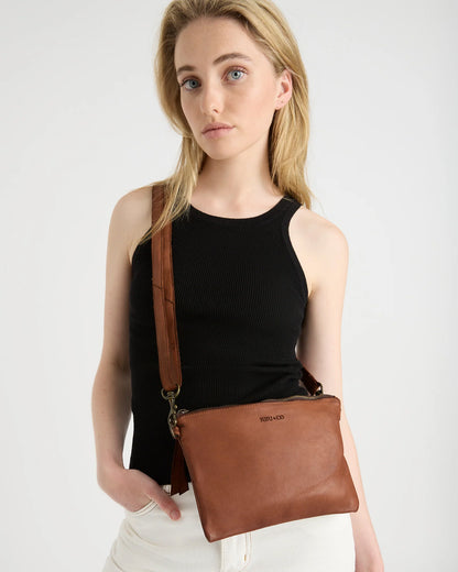 Monterey Crossbody - Cognac