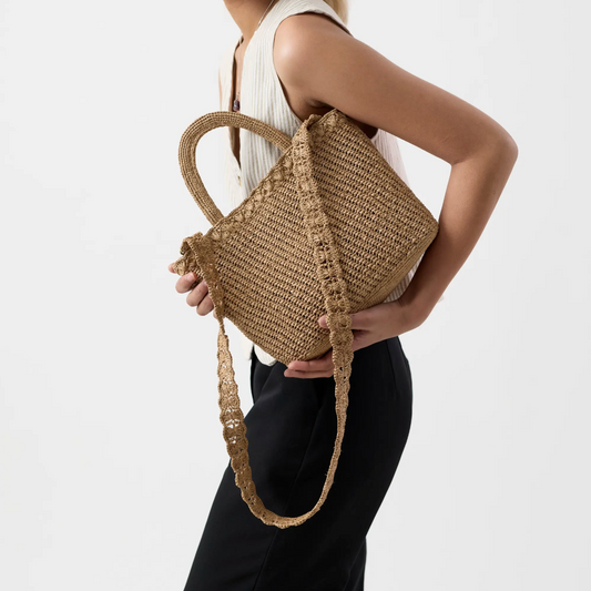 SIPA Hangbag in Raffia