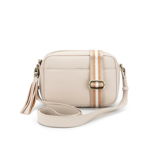 Raven Oatmeal Crossbody Bag