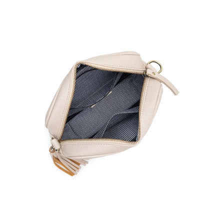 Raven Oatmeal Crossbody Bag