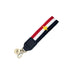 Bee Strap Wristlet - Red & Navy