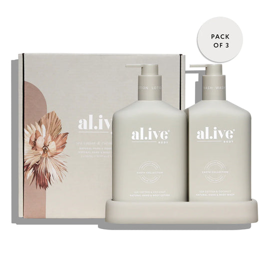 al.ive Sea Cotton & Coconut | Wash & Lotion Duo