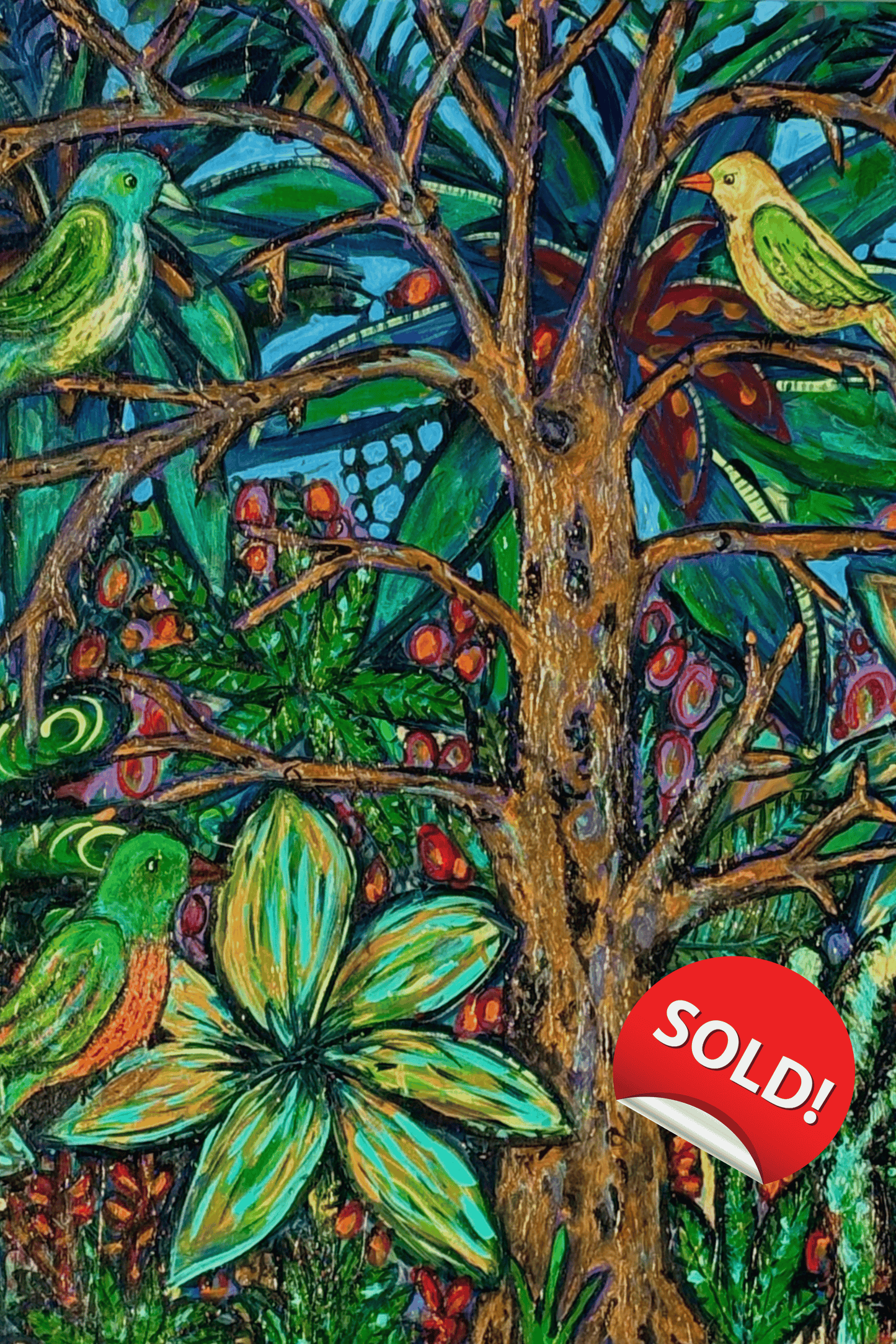 * SOLD * Jungle Rush: Under the Canopy by Helen Richards * SOLD *