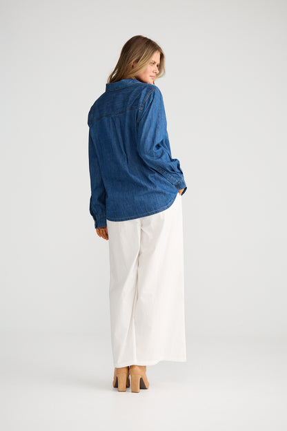 Nancy Shirt in Denim