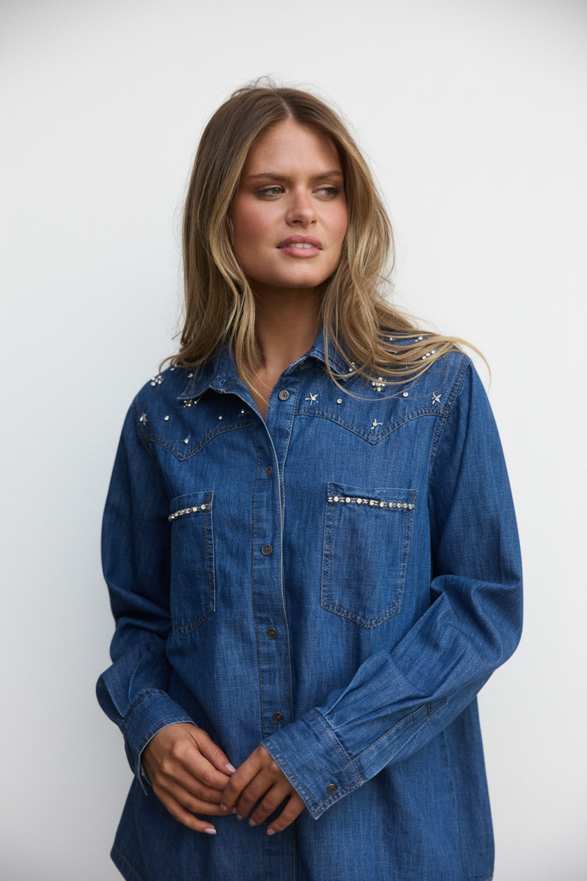 Nancy Shirt in Denim