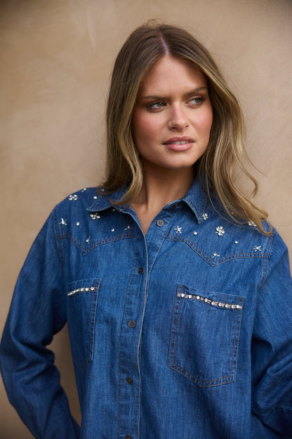 Nancy Shirt in Denim