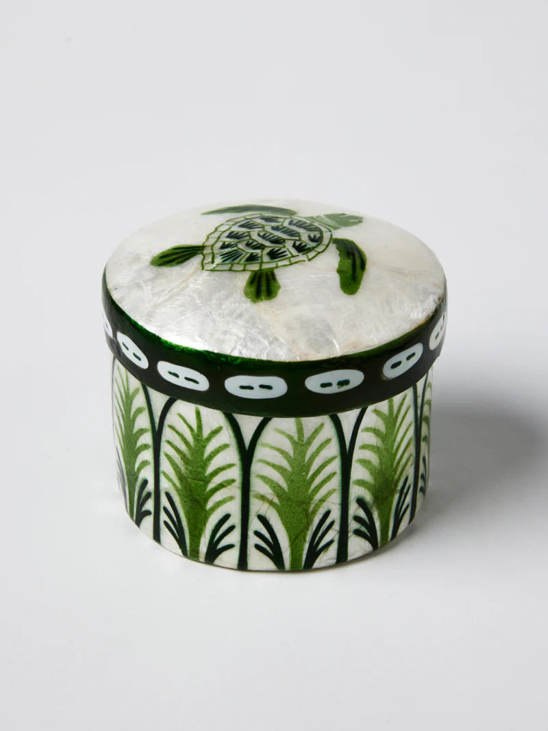 Atlantic Turtle Trinket Box