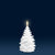 Uyuni Lighting 10.1cm x 14.5cm Medium Nordic White Christmas Tree