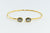 Gold Gem Cuff bracelet