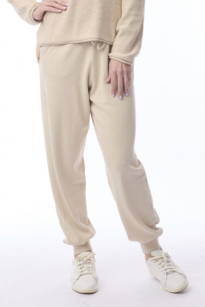 Knit Jogger Pants in Essentials Colours - Navy, Denim & Natural