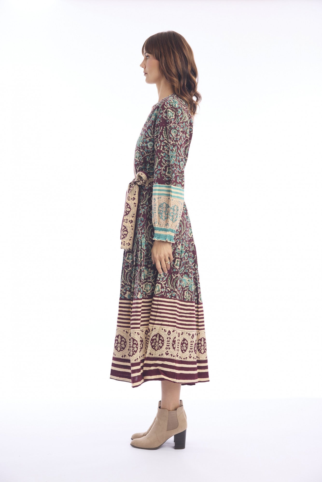 Block Maxi Dress