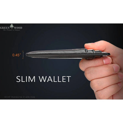 Leather Card Holder - Brown