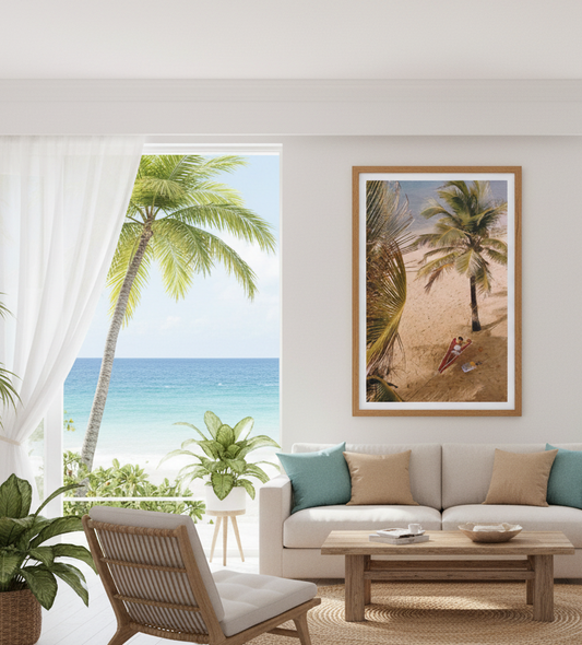 Slim Aarons . Caribe Hilton Beach