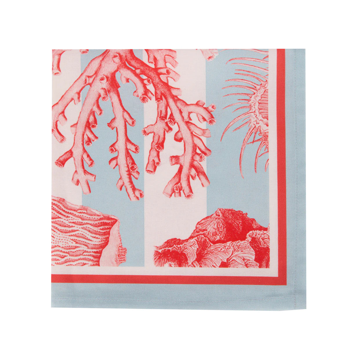 Set of 4 Seaside Spritz Cotton Napkins