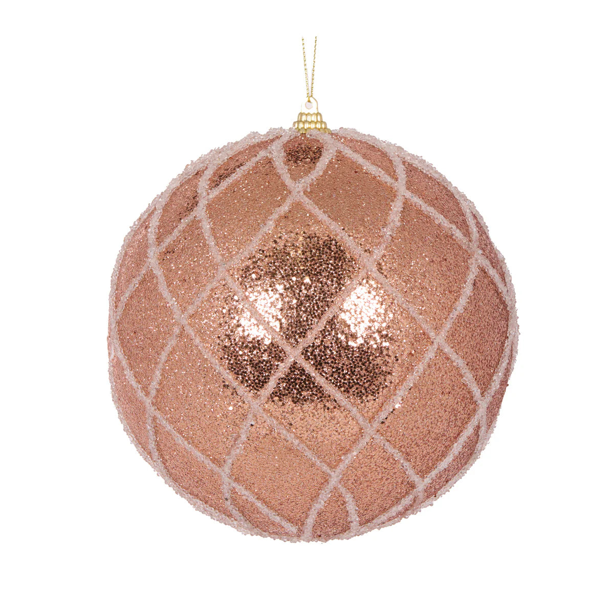 Copper Lattice Bauble