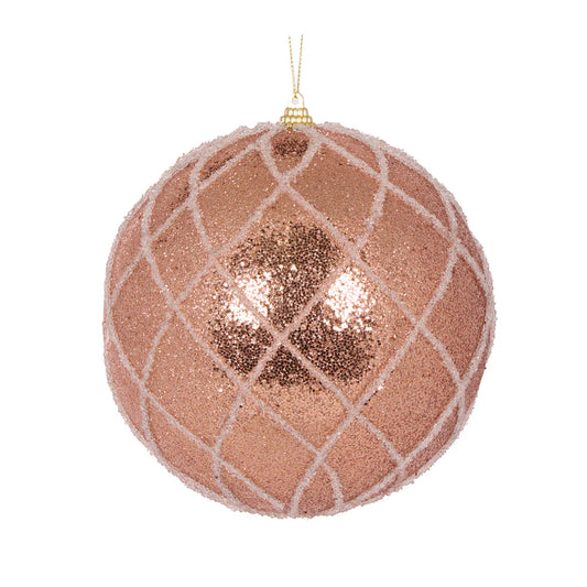 Copper Lattice Bauble