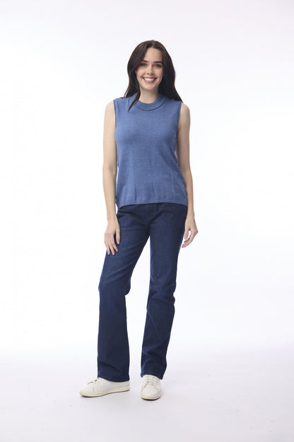 100% Cotton Knit Vest in Various Colours